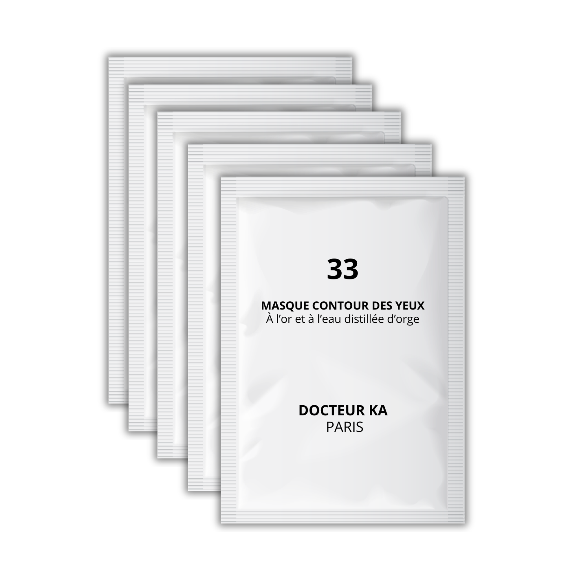 Lot de 5 masques yeux Close-up 33 collab Maria BELLO et Docteur Ka